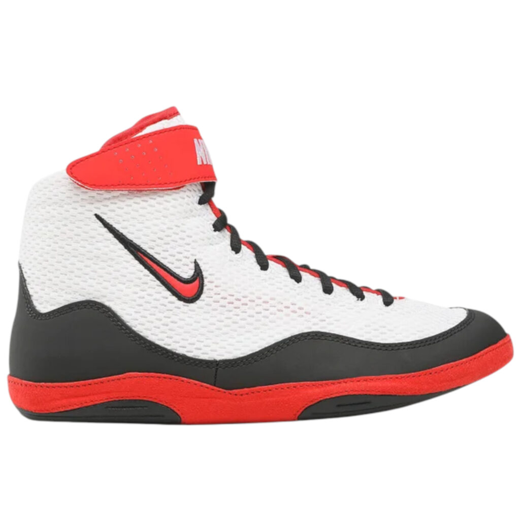 Nike Inflict 3 Weiß-Rot Ringerschuhe