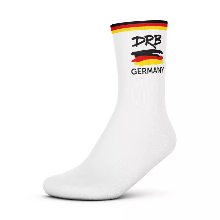 DRB Ringersocken - weiß